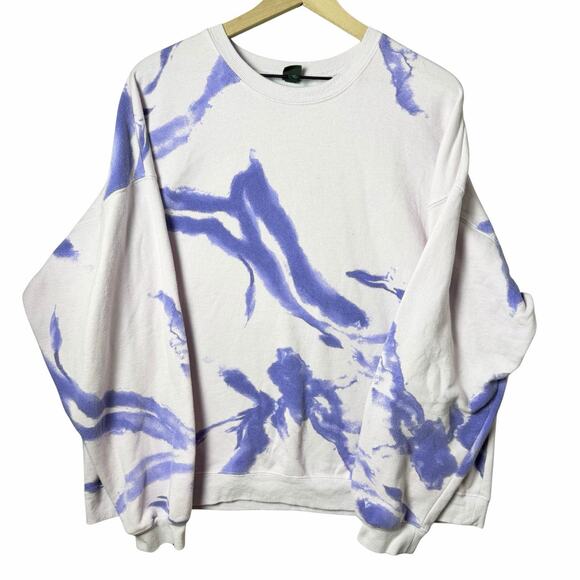 Wild Fable Sweatshirt Purple Tie-Dyed Long Sleeve Women’s Size XXL - Picture 1 of 10